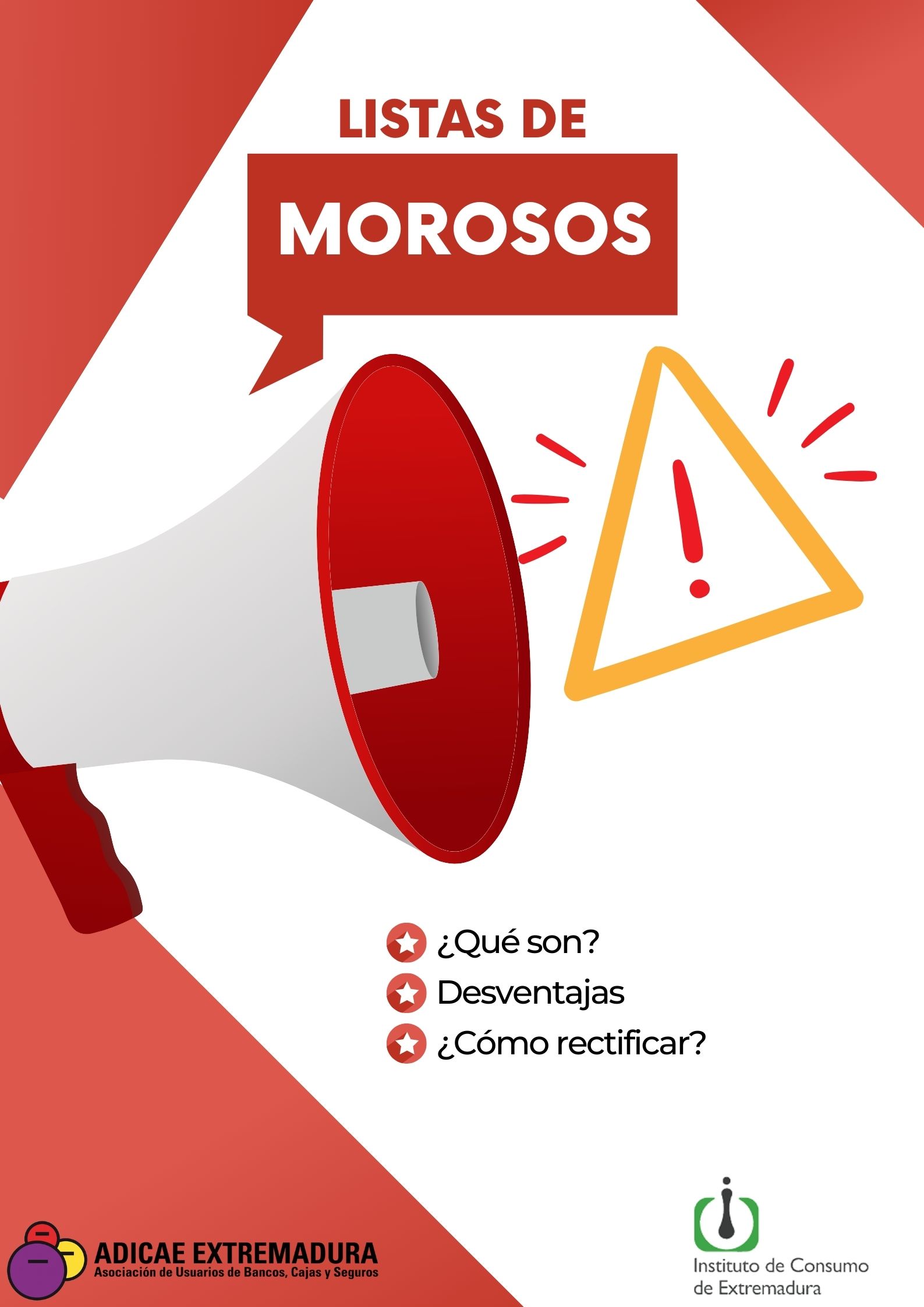 ¿Estás en la lista de morosos?