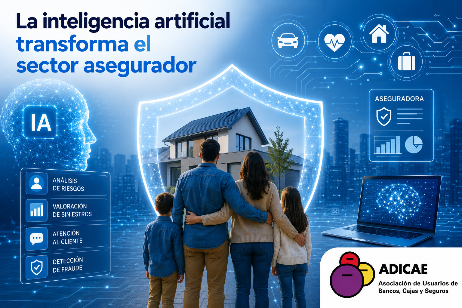 La inteligencia artificial llega a los seguros: oportunidades, riesgos y derechos de las personas consumidoras